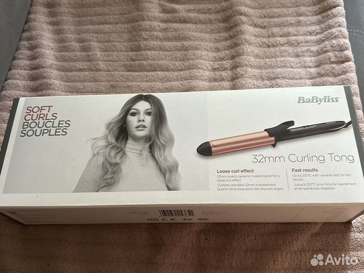 Плойка Щипцы для завивки Babyliss C452E