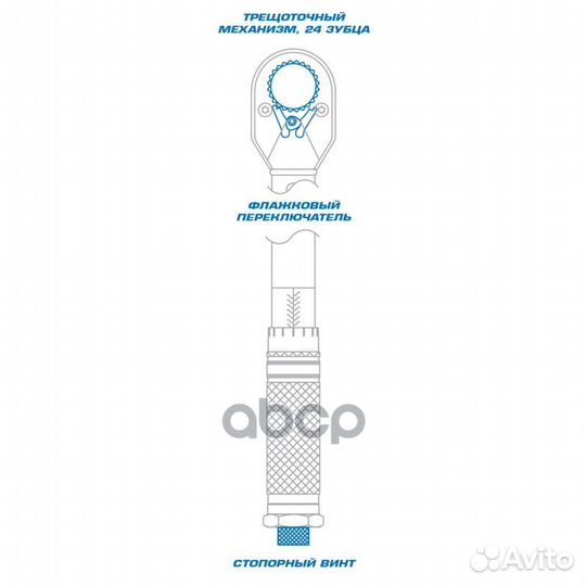 34323-1A ключ динамометрический серии ''classi