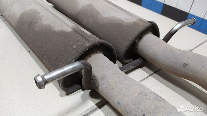 Средняя часть глушителя A6 C6,4F 2005-2011