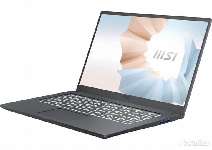 Ультрабук MSI Modern 15 A5M Carbon Grey