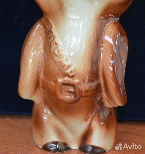 Фаянсовый олимпийский мишка- пермь (высота 20 см