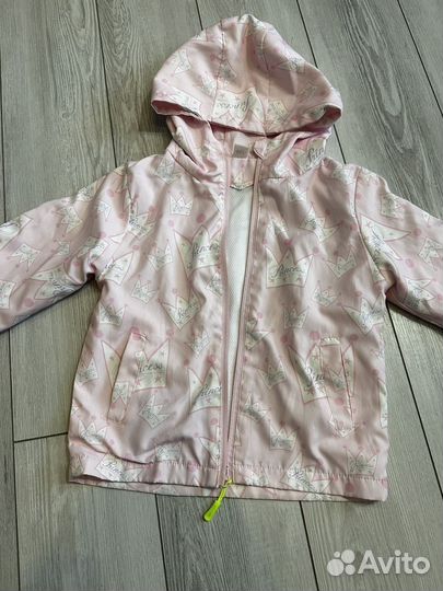 Ветровка для девочки р 110 116
