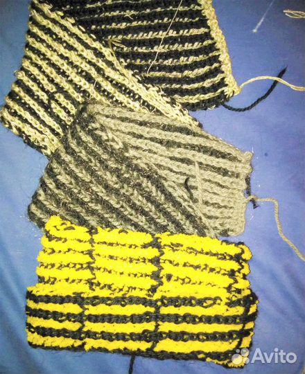 Вязаные повязки на голову