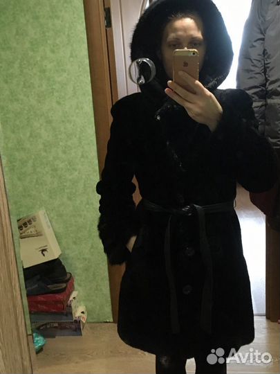 Шуба мутоновая