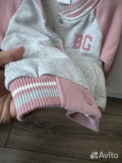 Свитшот детский 80 для девочки кофта бомбер