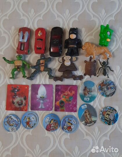 Мелкие игрушки, фишки, пакетом