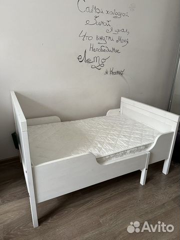 Детская кровать IKEA раздвижная сундвик купить в Москве | Личные вещи ...
