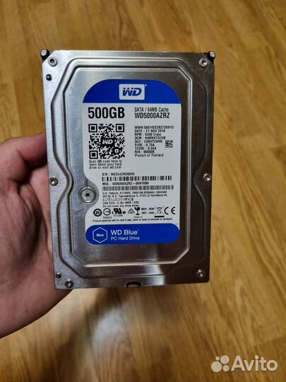Жесткий диск 500 WD Blue