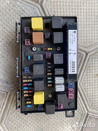 Блок предохранителей opel astra h