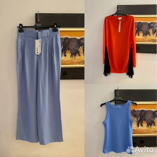 Брюки Палаццо Zara летние Топ