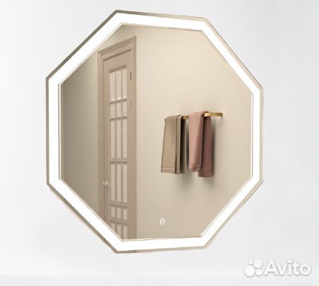 Зеркало с подсветкой ART&MAX argo AM-Arg-800-800