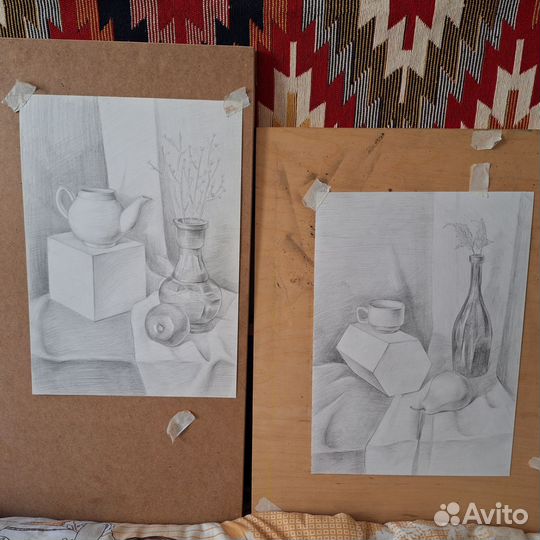 Рисую на заказ(академ, живопись, композиция.)