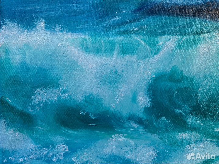 Картина маслом на холсте 