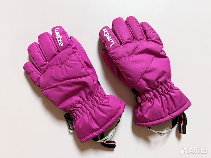 Перчатки зимние для девочки 7 8 9 лет