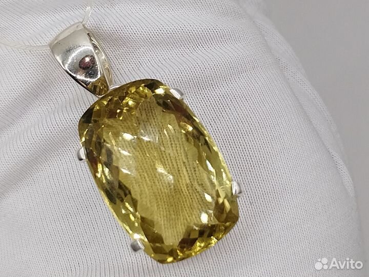 Подвеска с цитринам