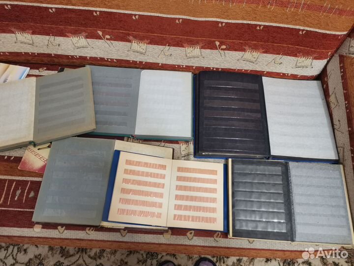 Набор кляссеров для марок (12 штук)