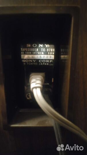 Катушечный магнитофон sony tc 9700