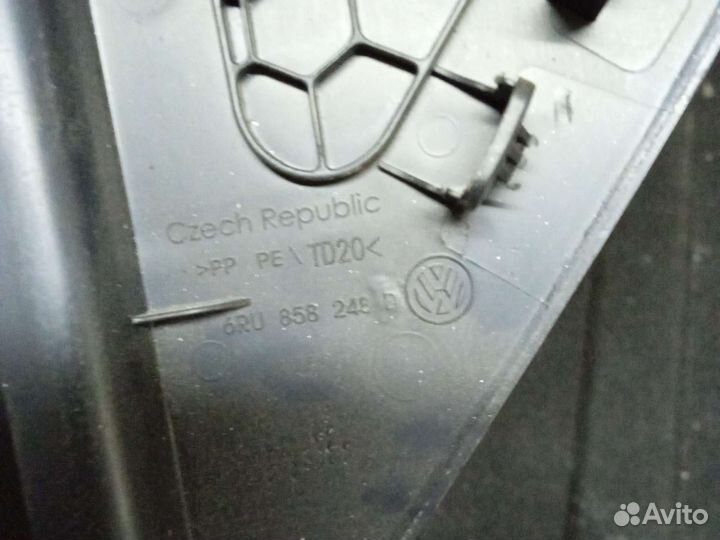 Накладка декоративная салона Фольксваген Поло