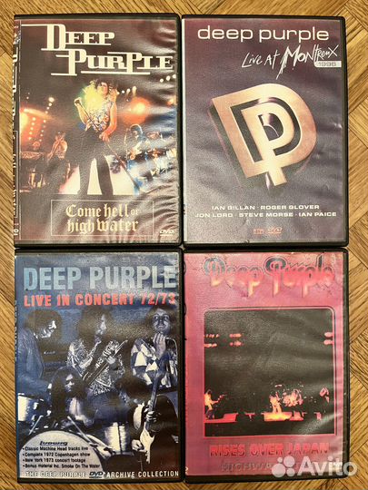 Deep Purple DVD 14 шт.+ Rainbow, Nightwish и др
