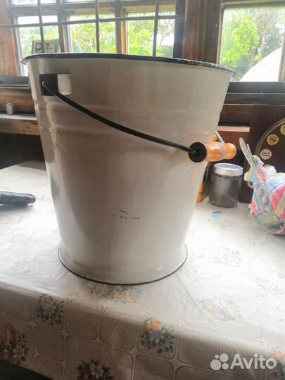 Кастрюля бак 20литров. Ведро эмалир