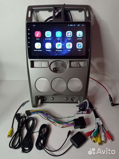 Магнитола LADA priora silver