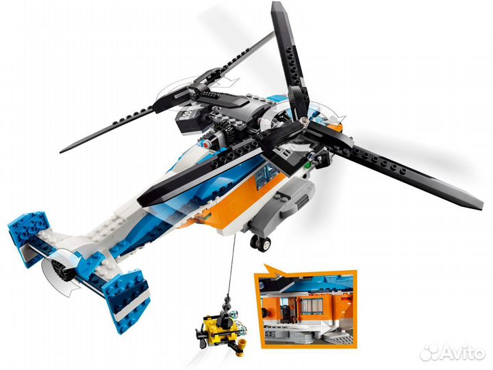 Набор lego Creator 31096 Double Rotor Helicopter