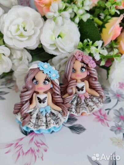 Куколки из полимерной глины