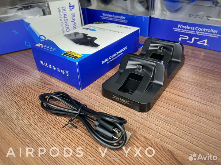 Док Станция зарядки для Джойтиков DualShock 4 Ps4