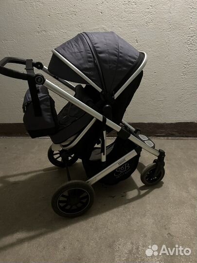 Коляска трансформер 2 в 1 с сумкой для мамы