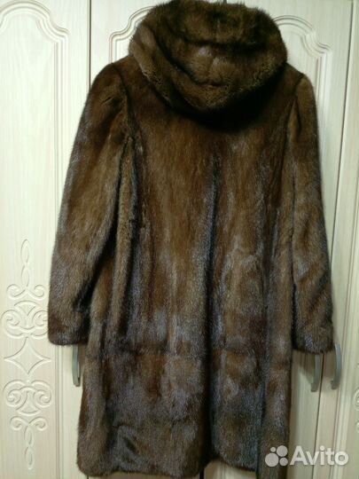 Шуба норковая 48 50 бу