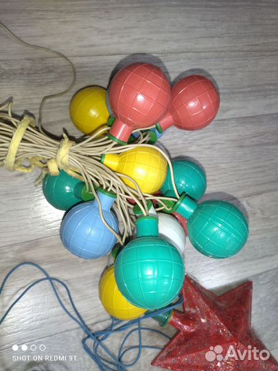 Гирлянда и макушка