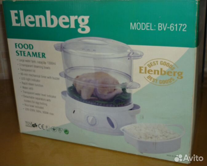 Пароварка Elenberg BV-6172