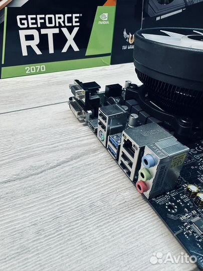 Материнская плата H470 + i5 10400 + 16Gb + кулер