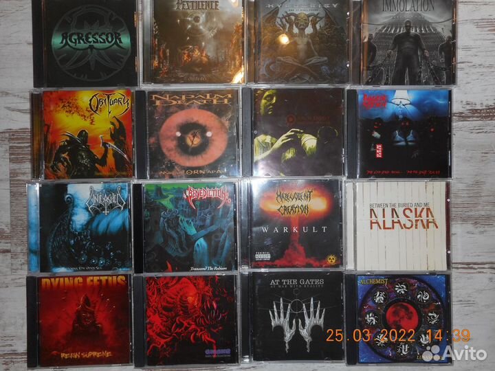 Death metal;Melodic death;Doom death;Grind 127 CD