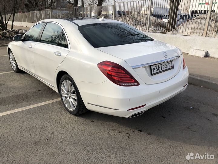 Аренда авто на свадьбу Mersedes S-class W222 Long