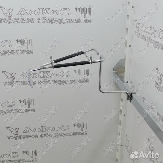 Держатель для утюга с ценникодержателем на штангу