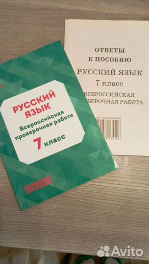Русский язык 7 класс ВПР
