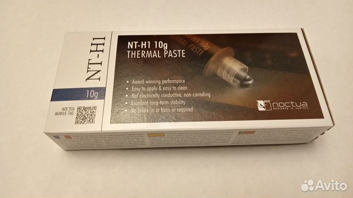Новая Термопаста Noctua NT-H1 10 грамм