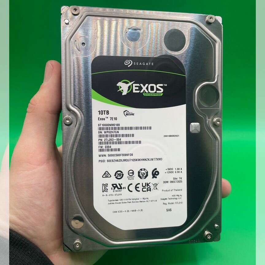 [ST10000NM018B] Жесткий Диск 10 Тб Seagate Exos St10000nm018b