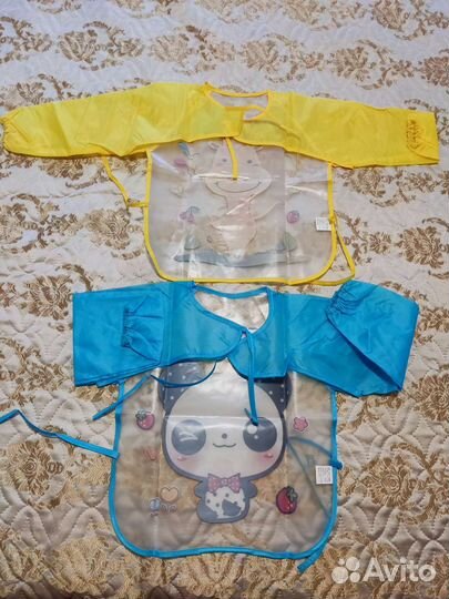 Новые нагрудники с рукавами от 3х до 7 лет