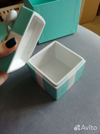 Фарфоровая шкатулка Tiffany оригинал