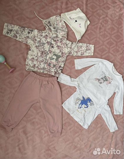 Вещи пакетом на девочку