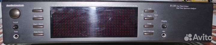 Анализатор спектра звука AudioControl R-130