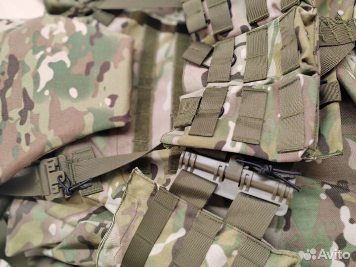 Бронежилет с увеличенной площадью защиты штурм