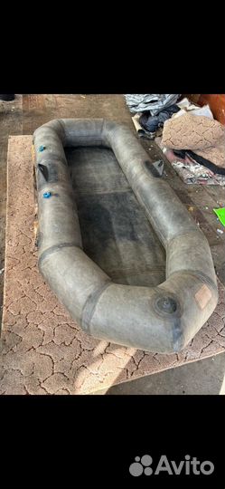 Лодка надувная двухместная