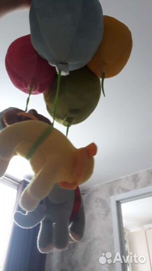 Мобиль и подвесные игрушки в коляску, кроватку