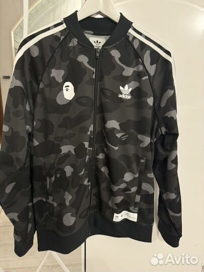 Adidas x bape track jacket олимпийка