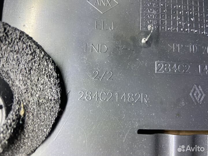 Пластик салона рено каптюр