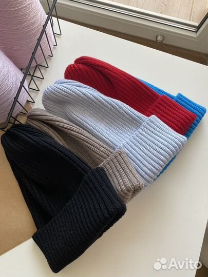 Шапки из мериносовой шерсти