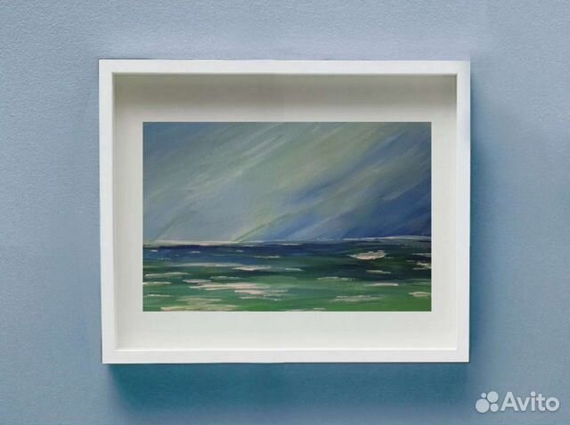 Картина морской пейзаж 10х16